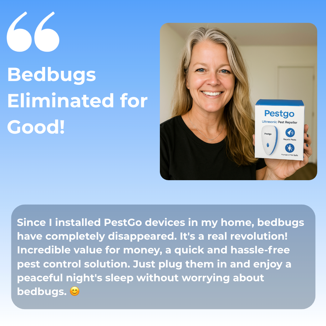 Pestgo™ 2025 Advanced Pest Repellent : Eliminate pests for good